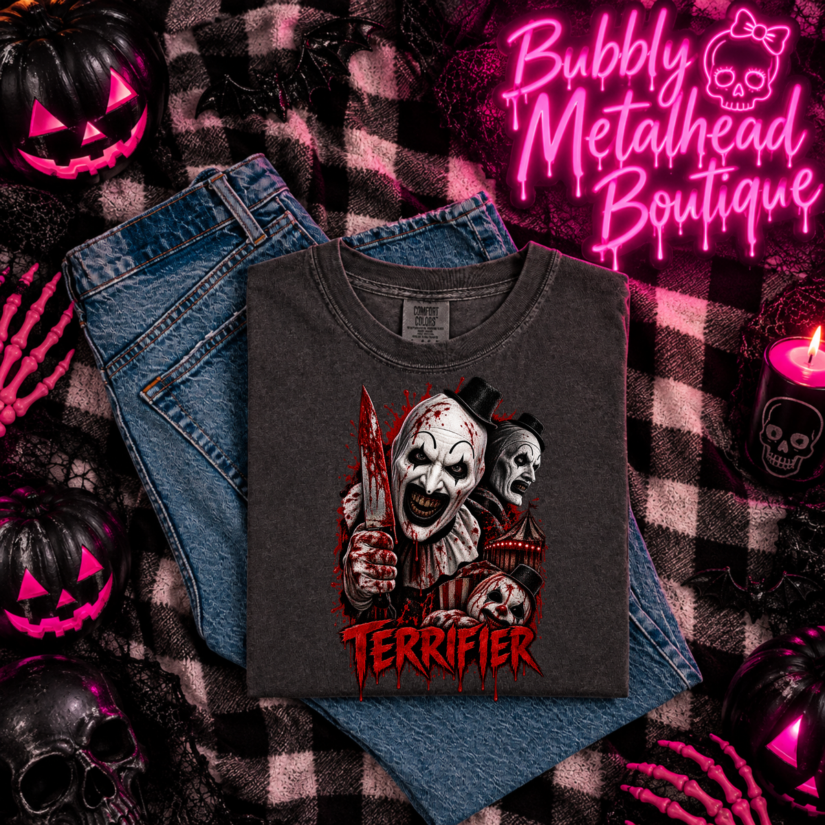 Terrifier DTF Transfer
