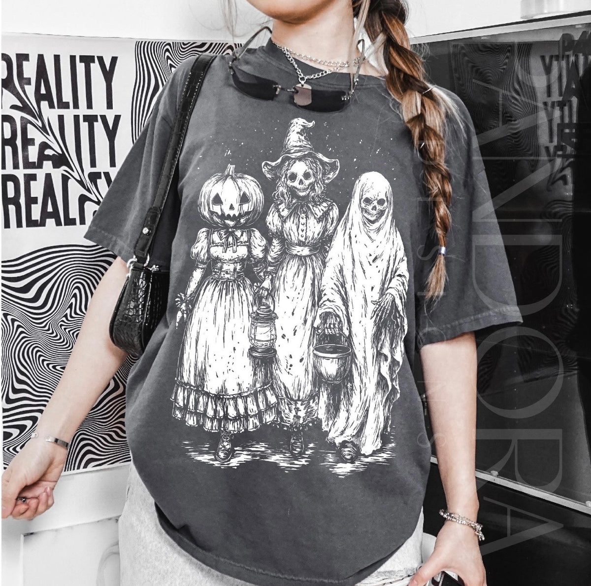 Halloween ghouls DTF transfer