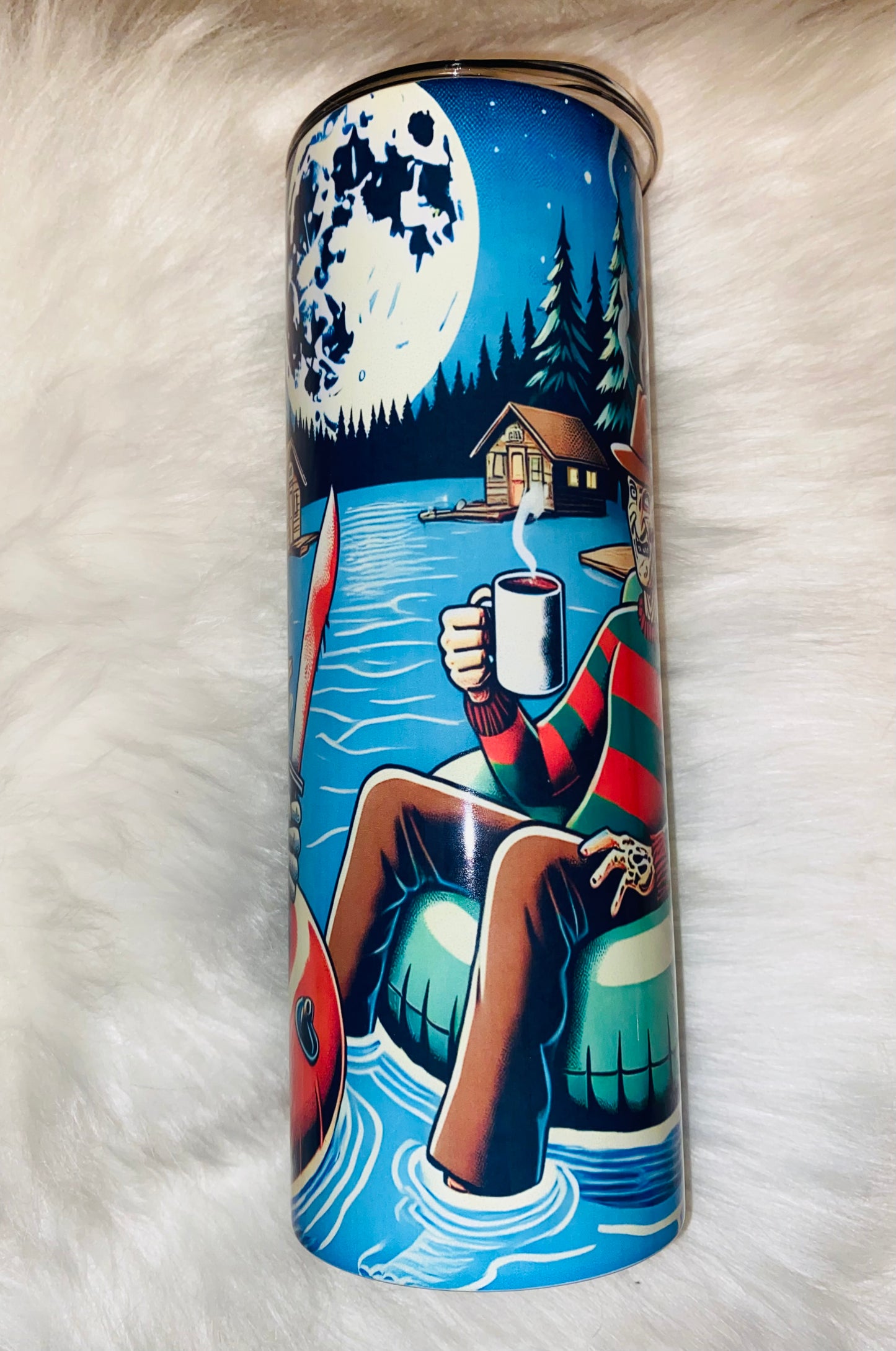 Jason & Freddy 20oz tumbler🔪